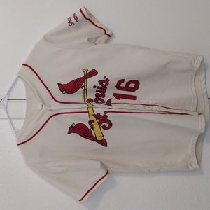 St Louis Cardinals Wong jersey